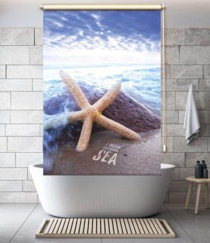 Extartiqe Duschrollo - Vitamin-Sea-Seestern-Duschrollo